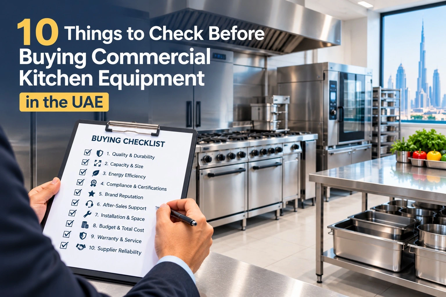 Commercial Kitchen Equipment UAE
