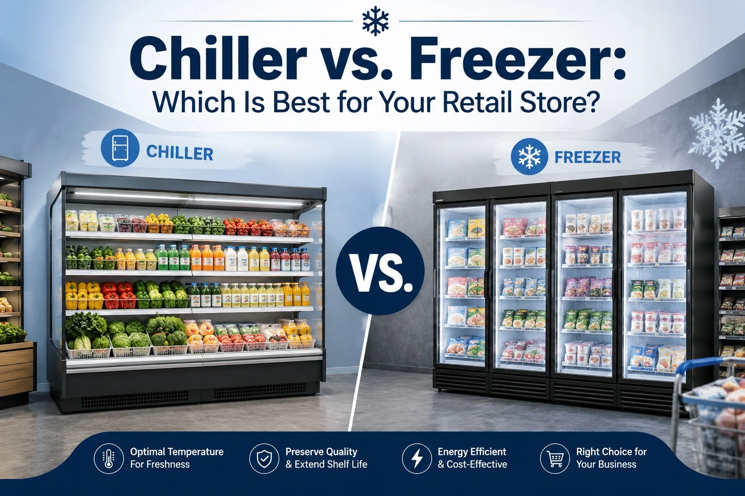 Chiller vs Freezer
