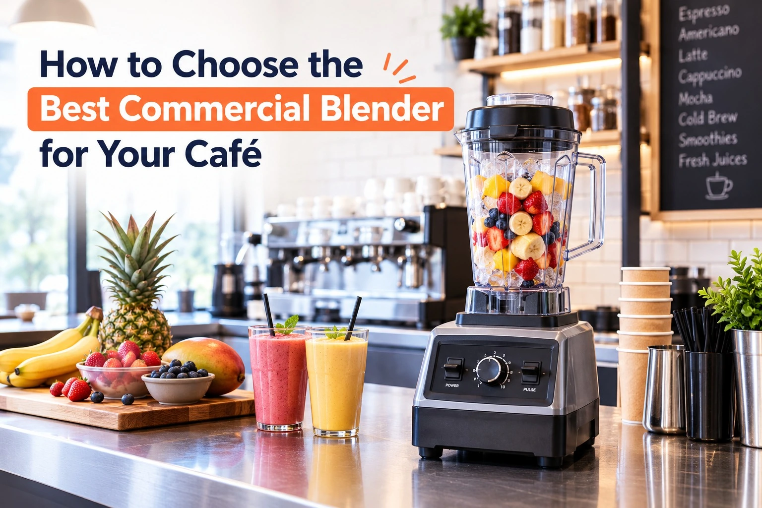 Commercial Blender for Cafe