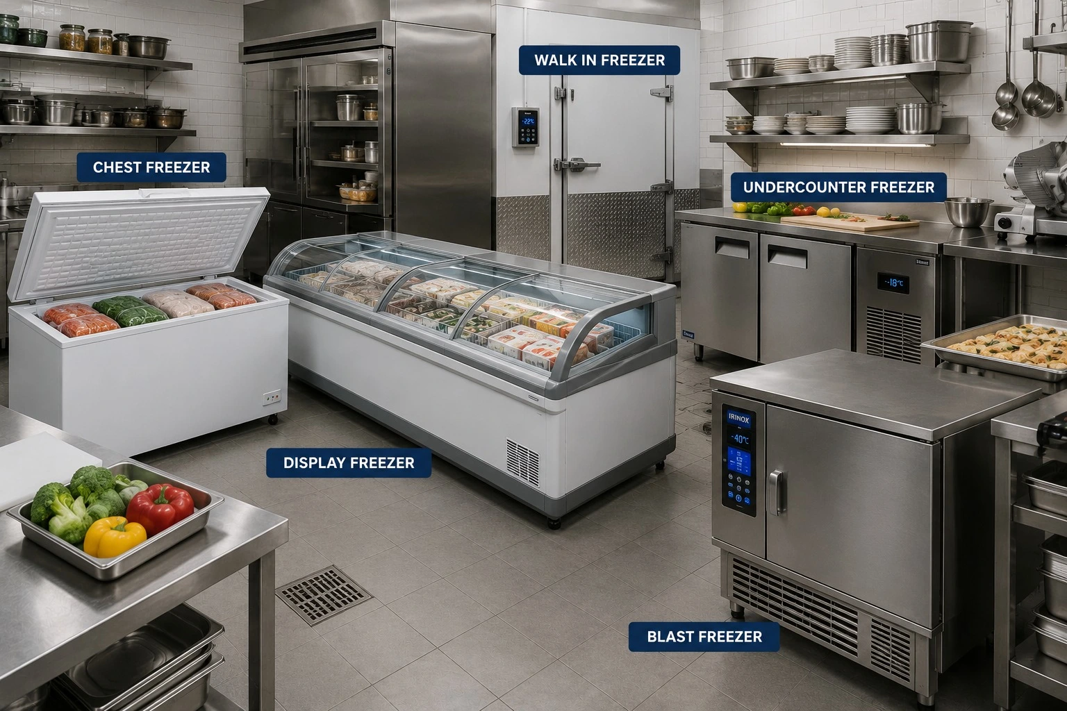 How to Choose the Right Commercial Freezer for Your Business in the UAE