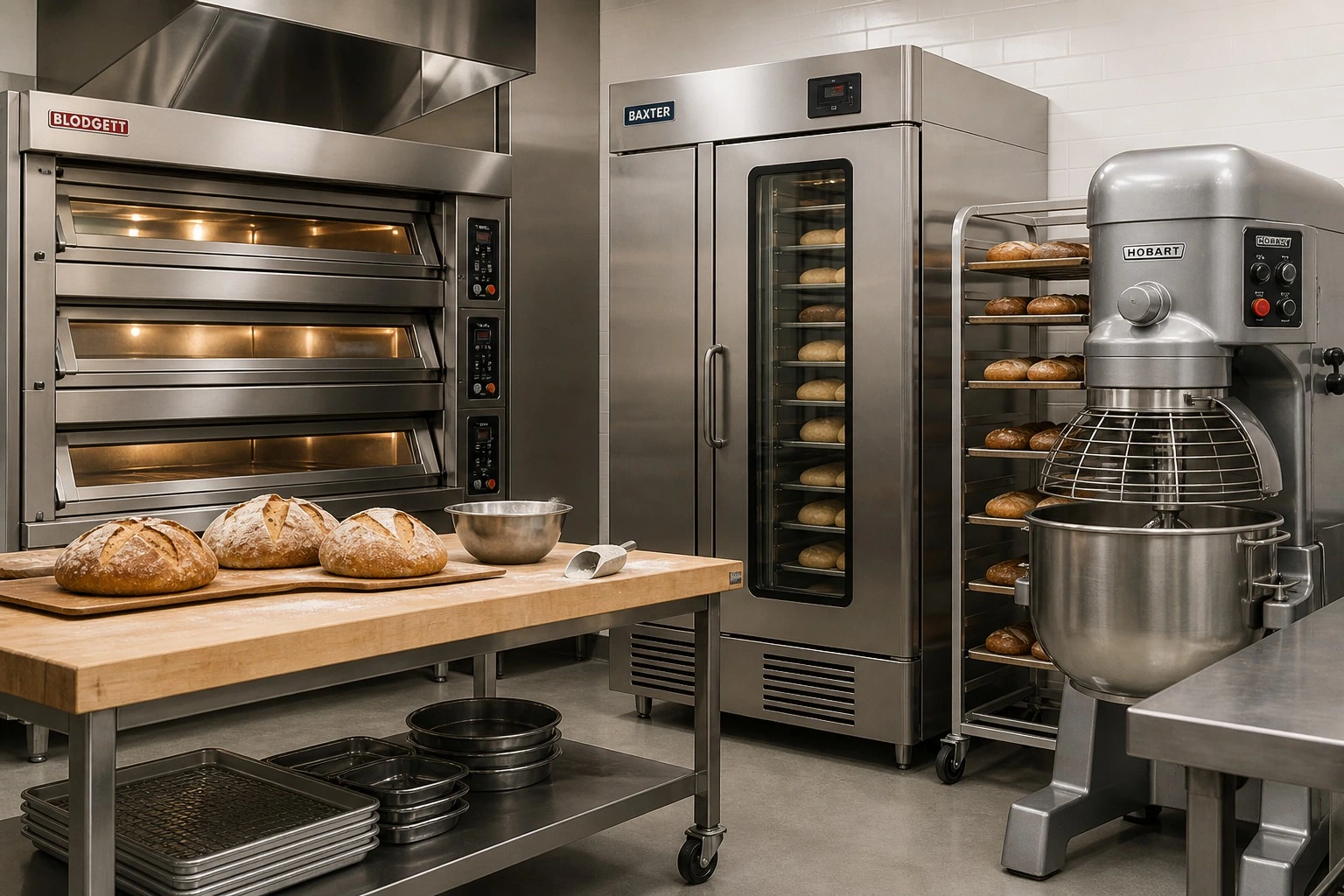 commercial bakery equipment UAE