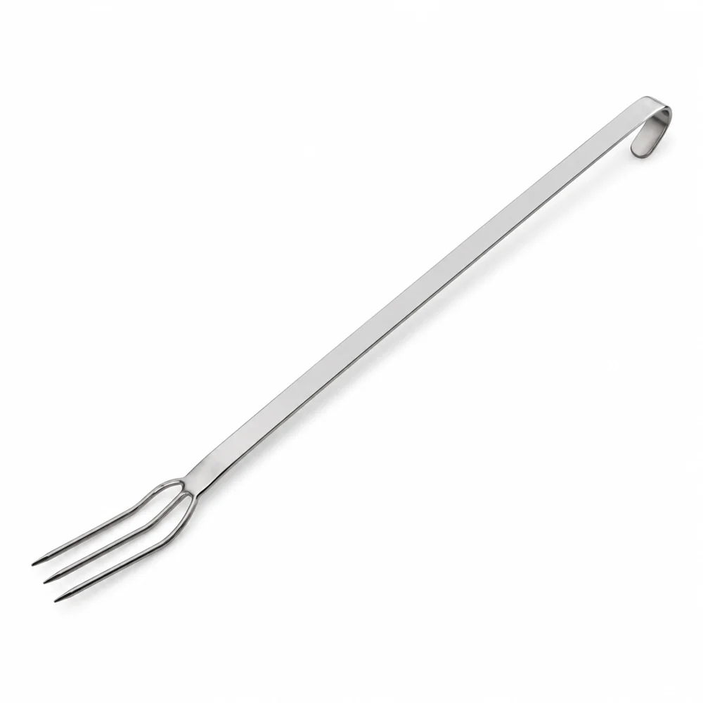 Paderno 11974-50 One Piece Meat Fork 3 Prongs Ø50 cm Stainless Steel