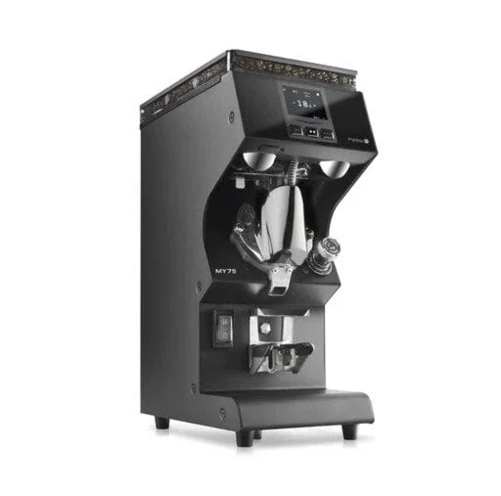 Victoria Arduino Mythos Commercial Coffee Grinder, 75mm Titanium Burrs, 1.5kg Hopper, Touchscreen, Black 19.5 x 39.5 x 47.5 cm (W x D x H)