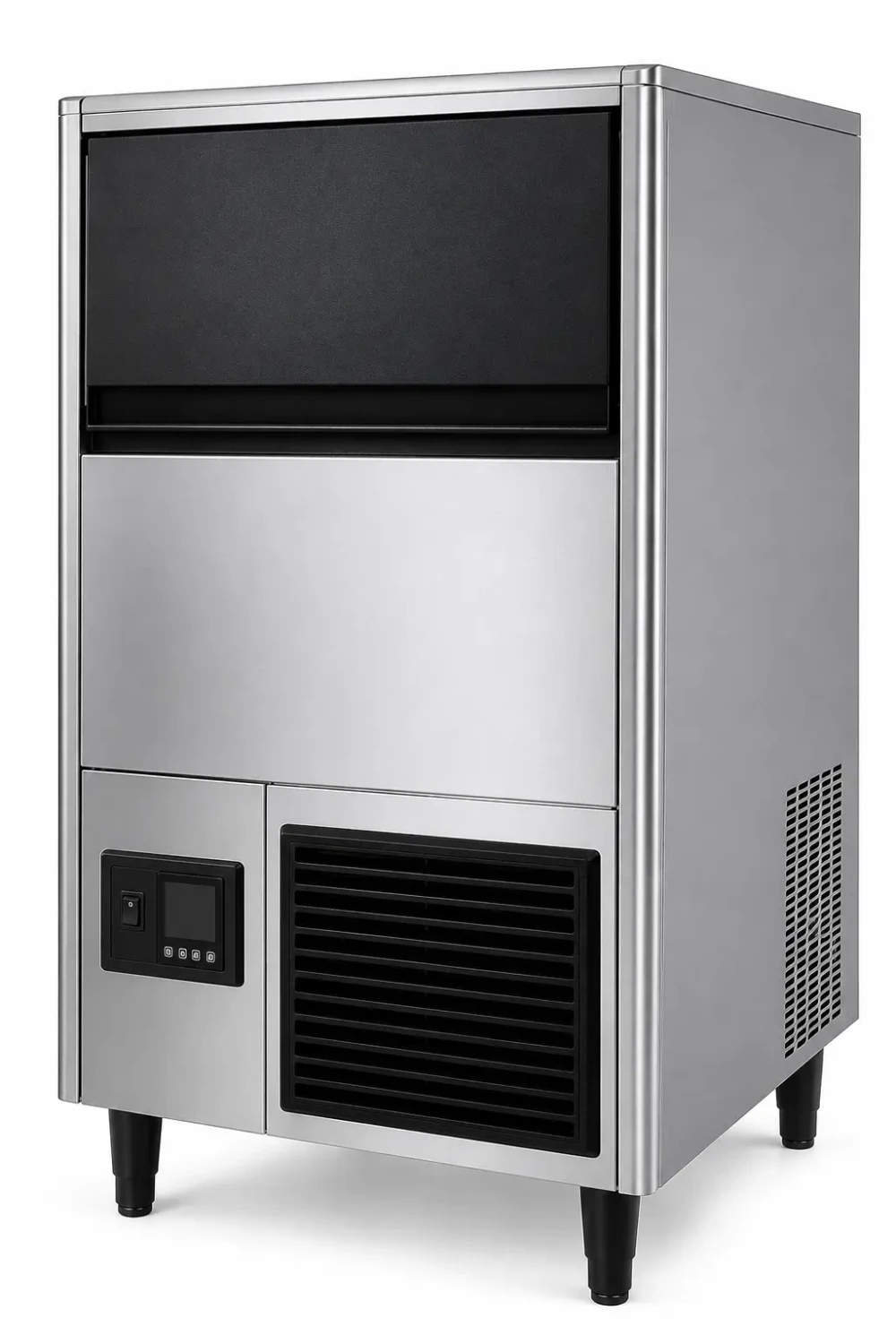 Nugget Ice Maker, 120kg/24hr Production with 50kg Storage Bin, 65 x 64 x 105 cm (W x D x H)