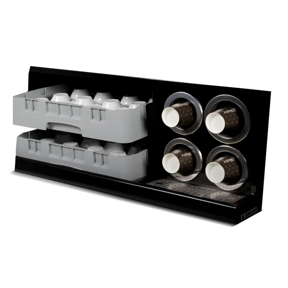 Aremde, Espresso Cup Warmer, 2 Groups,  60 cm Width, 55 cm Depth
