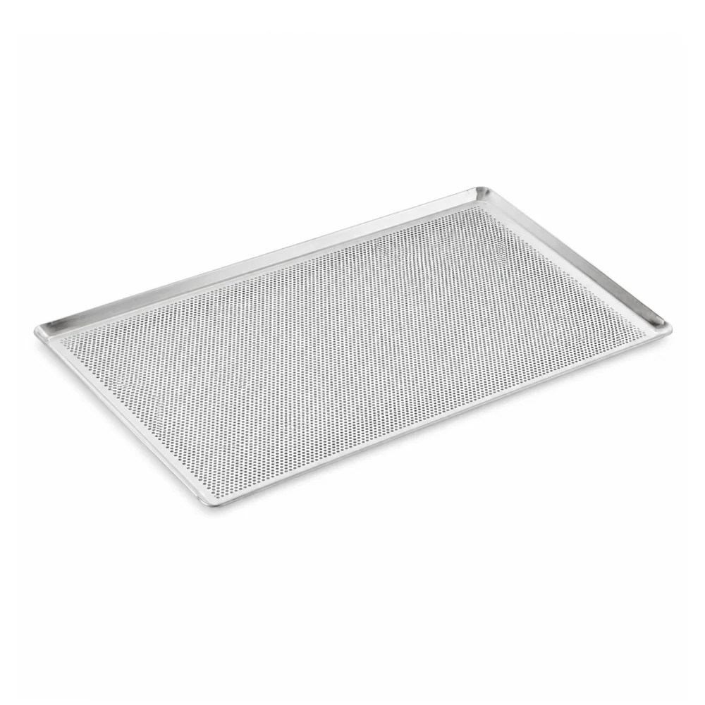 Paderno 41753-32 Baking Tray Perforated Ø32.5 cm Aluminium with Non-Stick Coating