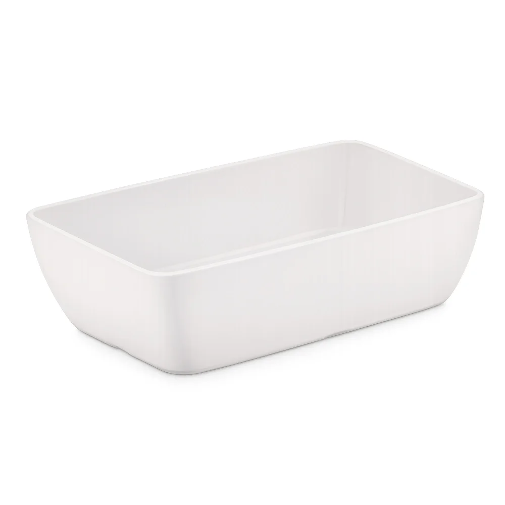 Kulsan Corona Rectangular Bowl White 26.5cm