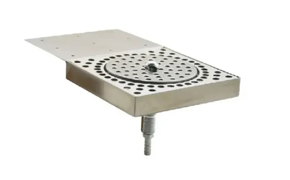 Rinser Drip Tray Stainless Steel Silver 28.85 x 16.2 cm (L xW)
