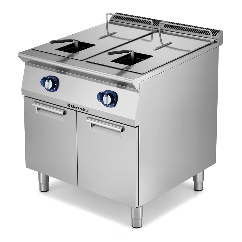 Electrolux, Fryer, Gas, 2 Wells, 15+15L