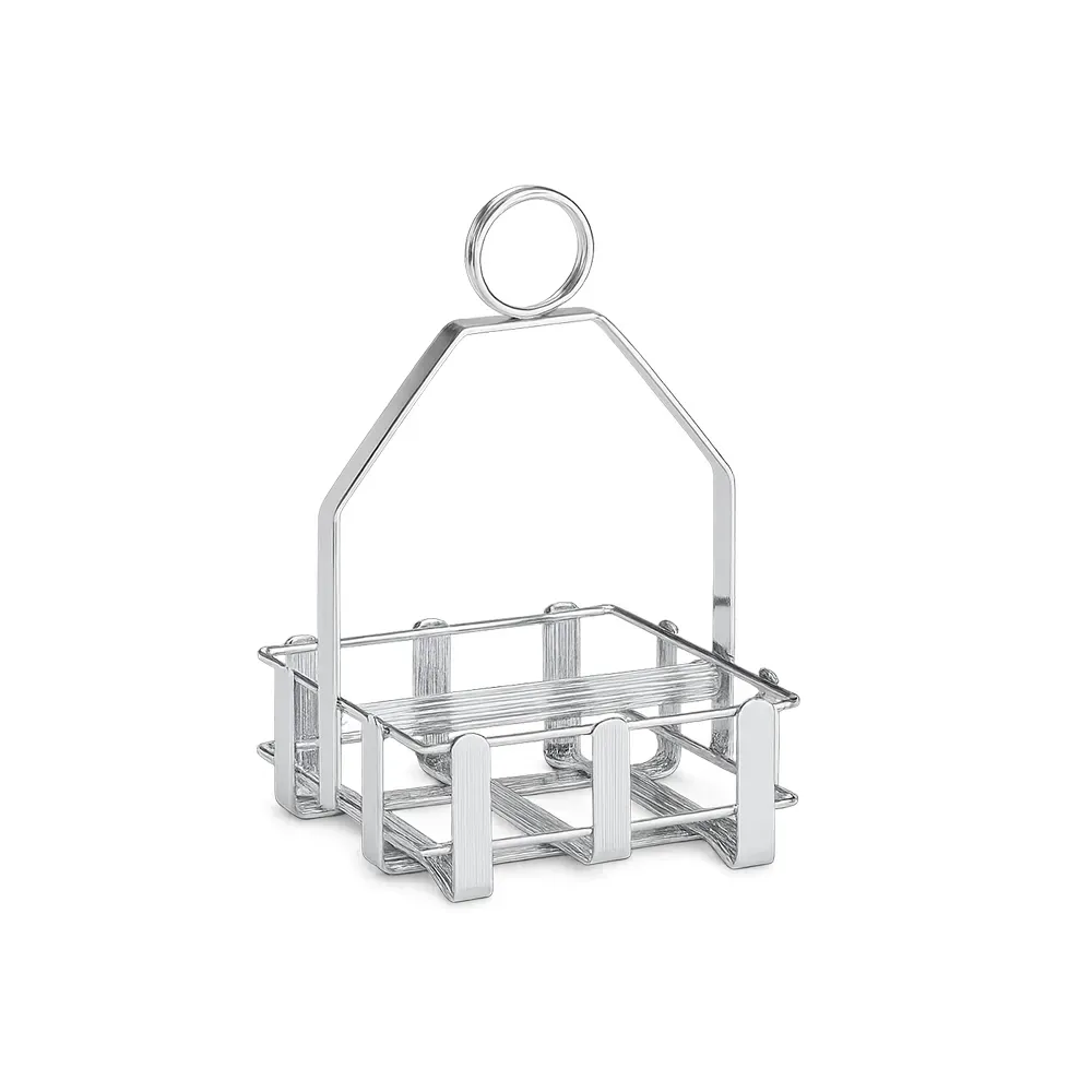 Tablecraft, Combo Rack, Fits S&P Shakers, Chrome Plated