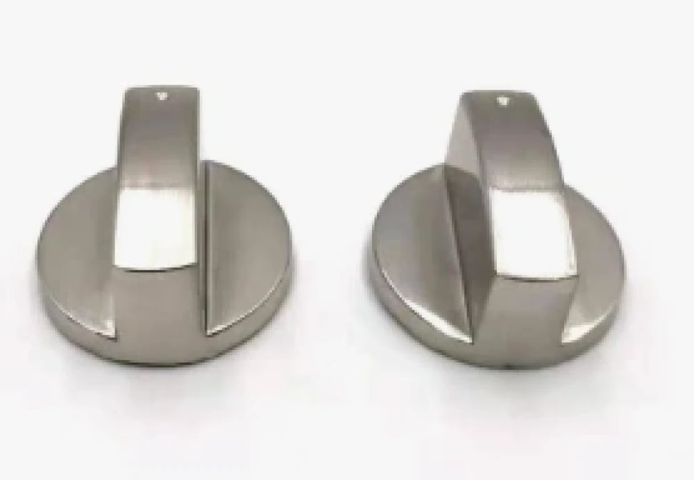 Baron Gas Control Knob, Chrome, 8 mm Shaft with Spring