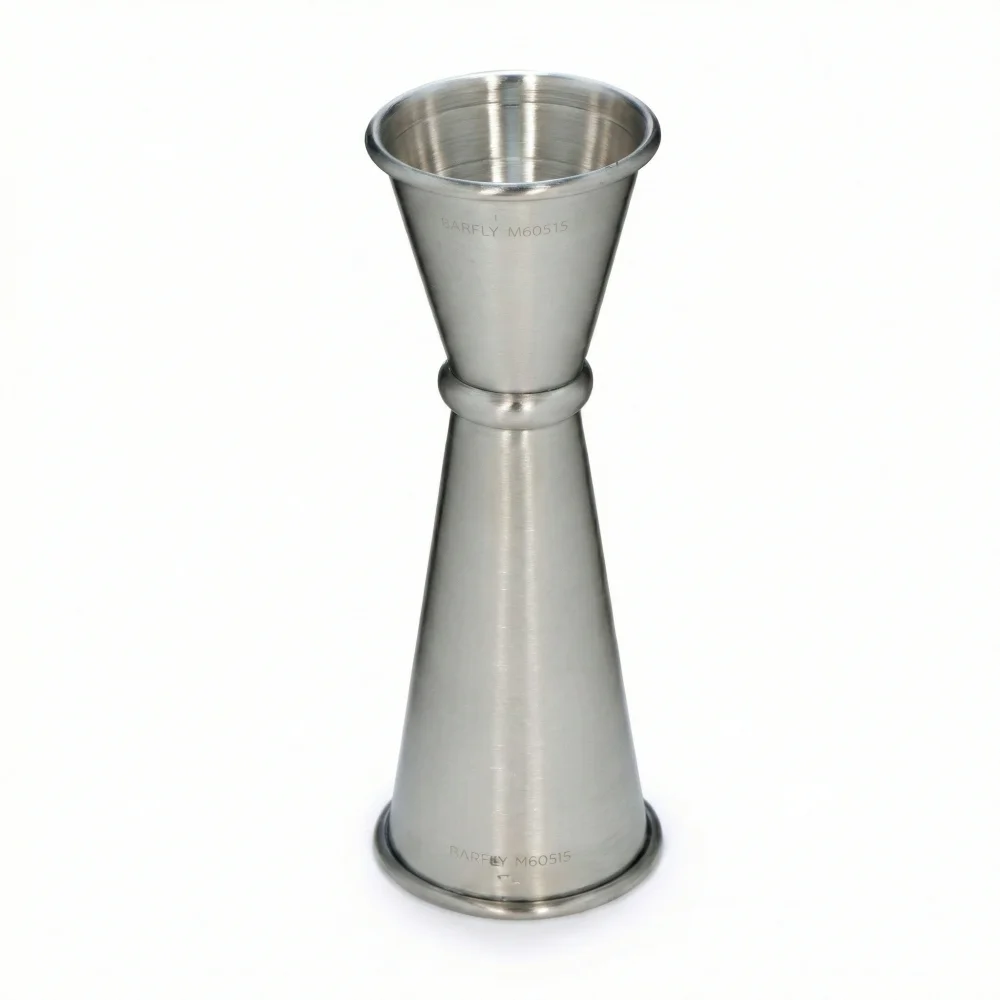 Wundermaxx Japanese Style Jigger Silver 1oz / 2oz