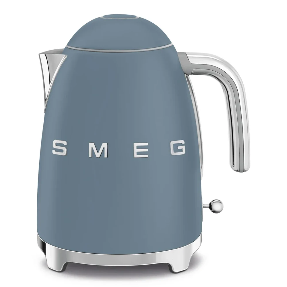 Smeg 50's Style Electric Kettle 1.7 L, 2400 W, Storm Blue 22.2 × 27.3 × 25.2 cm (L × W × H)