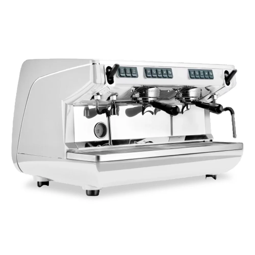 Nuova Simonelli, Appia Life Auto Volumetric 2 Group - White Bianco