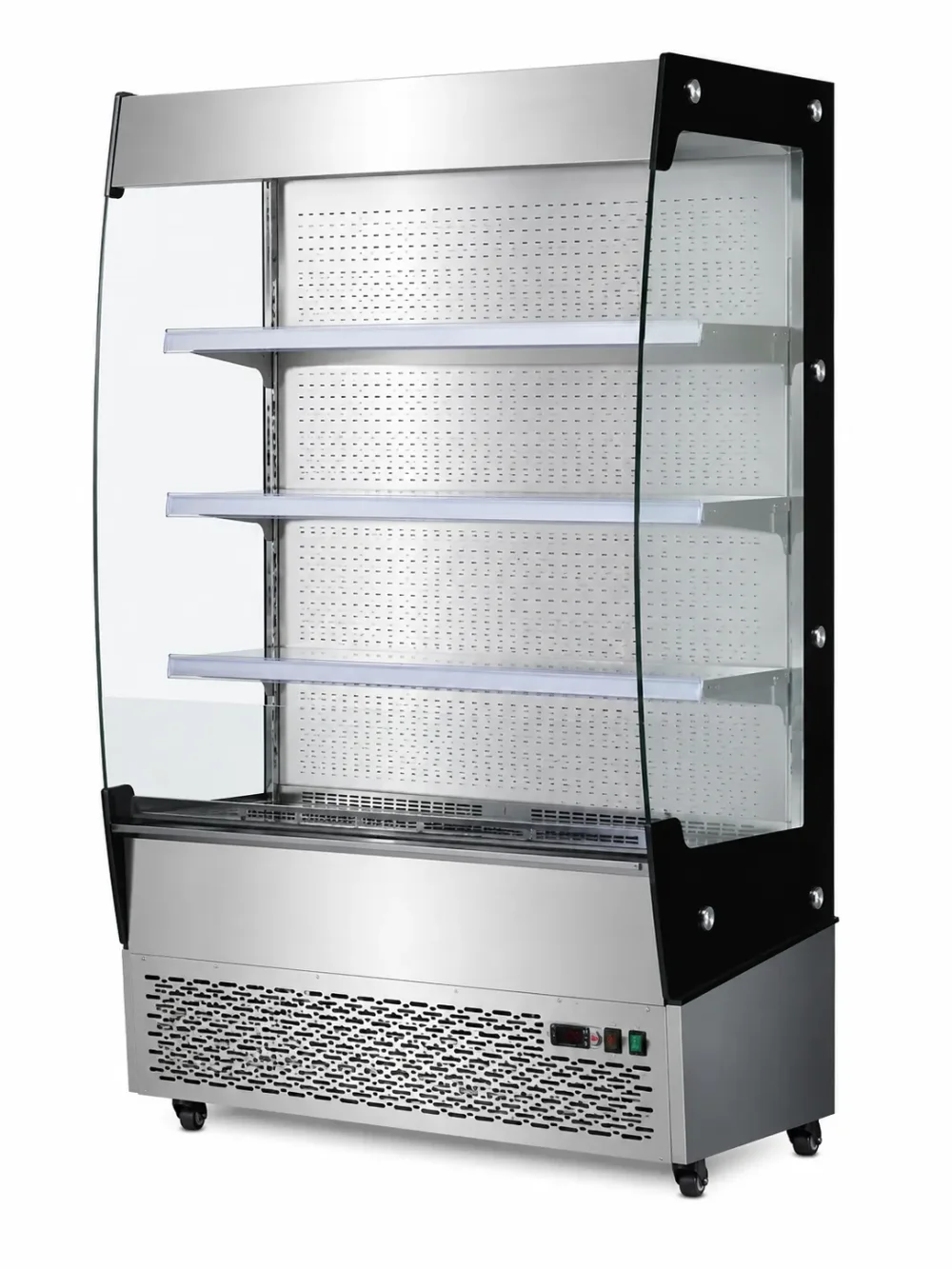 Open Chiller Display 3 Shelf Ventilated Cooling 100 × 60.8 × 180 cm (W x D x H)