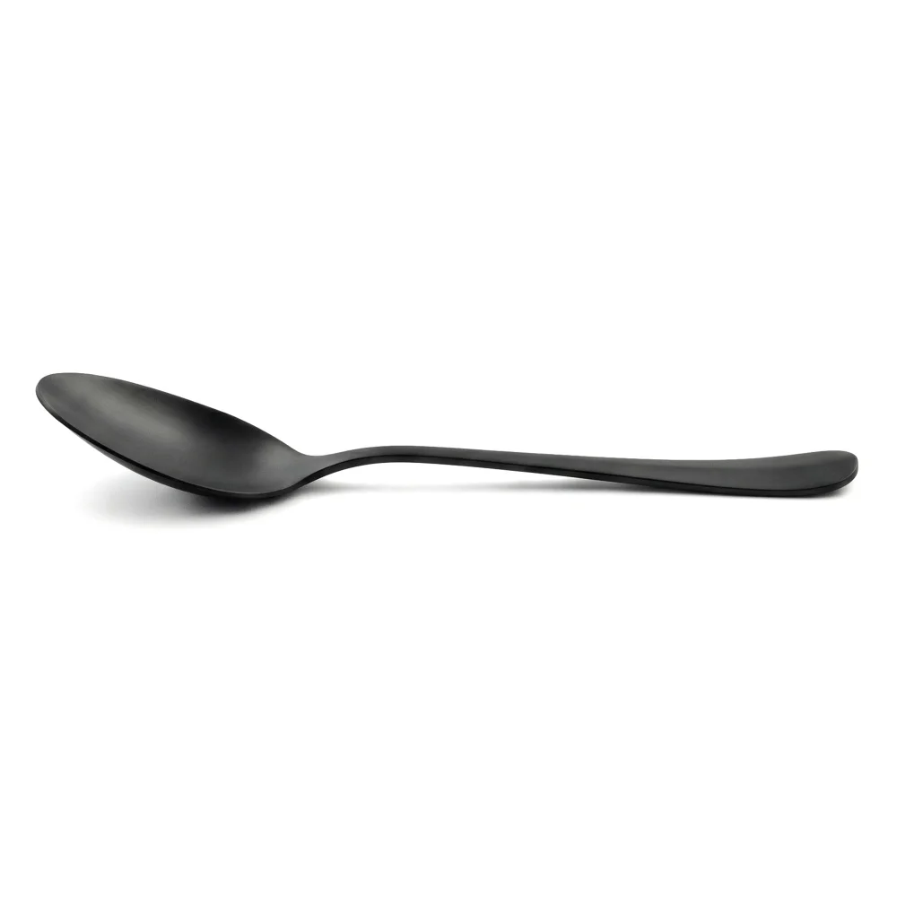 Furtino England Baguette Dessert Spoon Matt Black