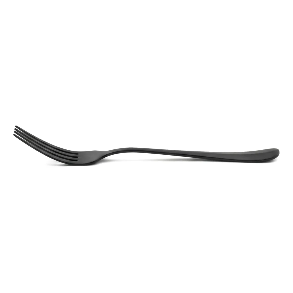 Furtino England Baguette Dessert Fork Matt Black