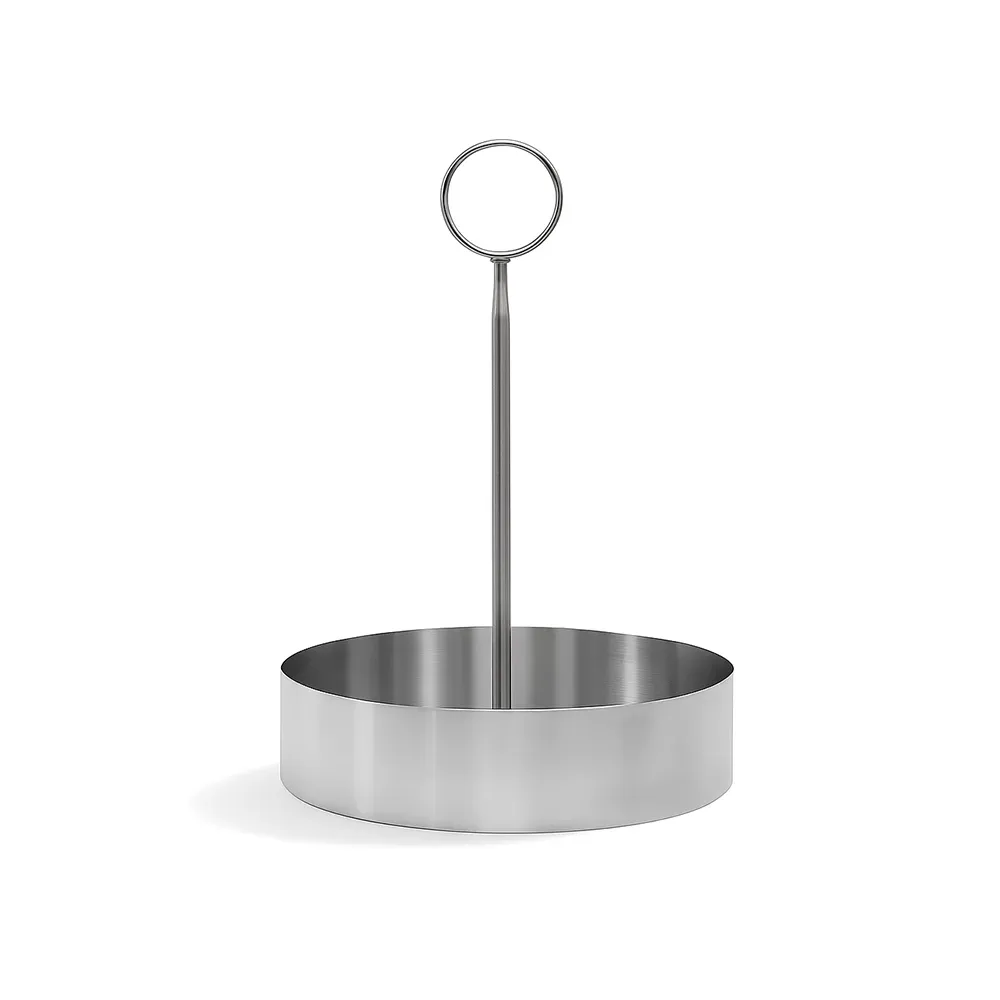Tablecraft, Condiment Rack, Stainless Steel, 17 cm Length, 17 cm Width, 25 cm Height