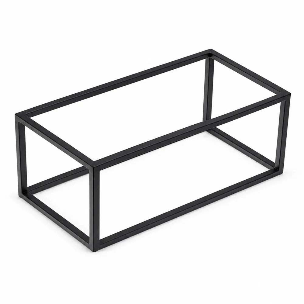Stainless Steel Buffet Riser Rectangular 36x24.6 Cm