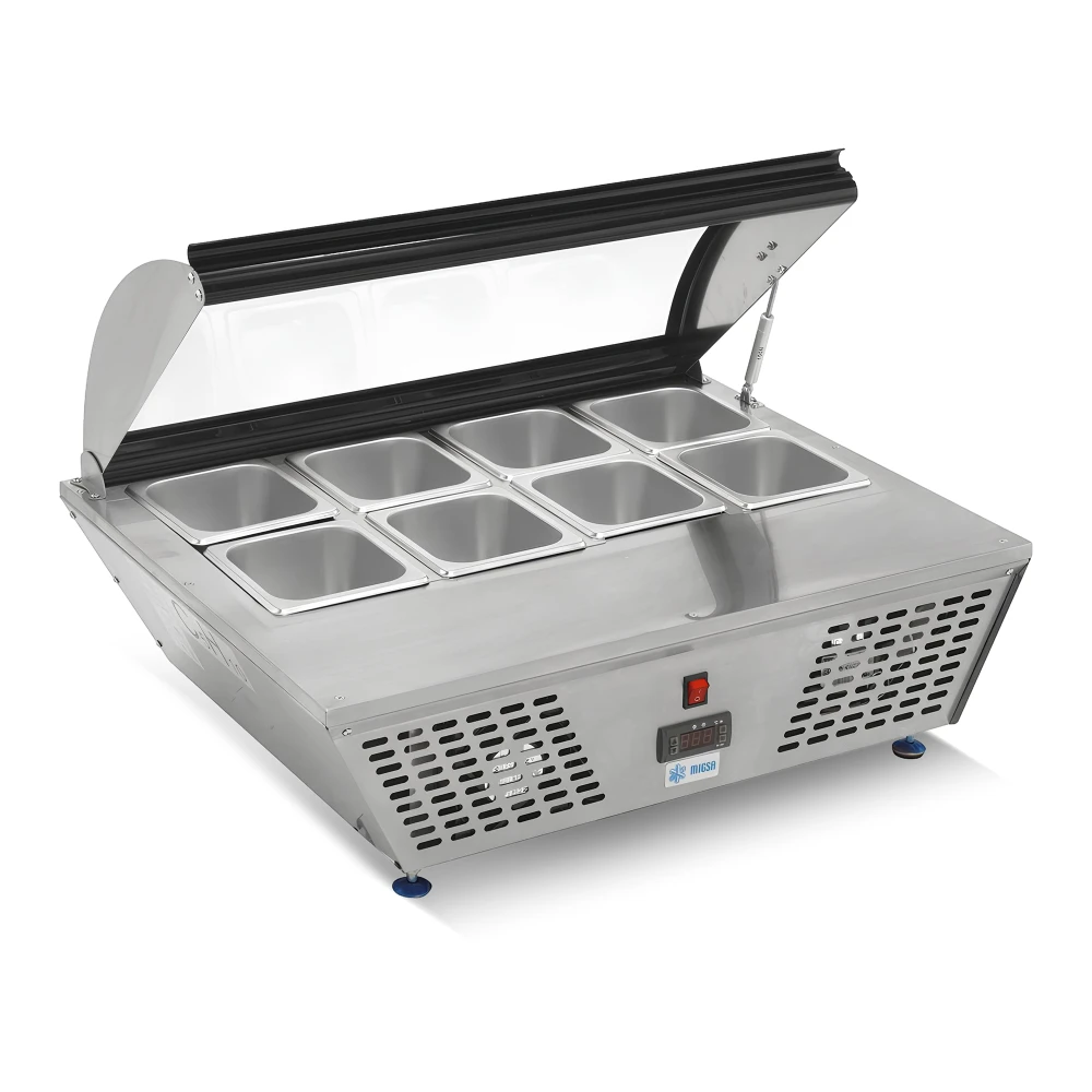 Primo, Cold Display, 8 Pans, 67L