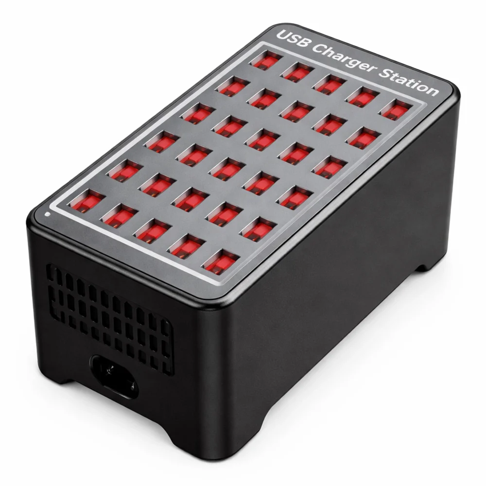 Wundermaxx, Lamp Charger, 20 USB Ports, UK Plug, ABS Plastic Body