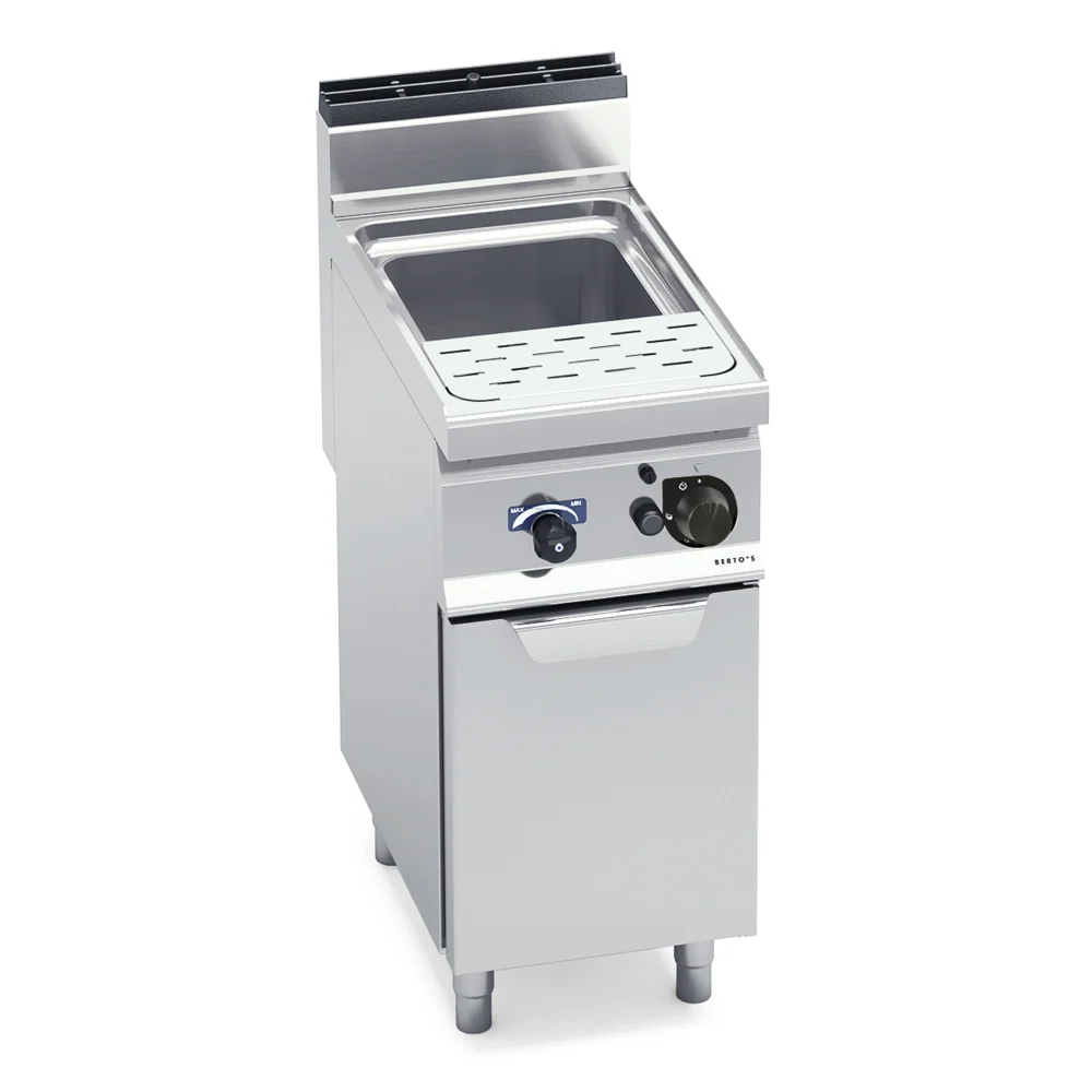 Bertos, Pasta Cooker, LPG/Natural Gas, 30L, Freestanding, 10KW, Silver