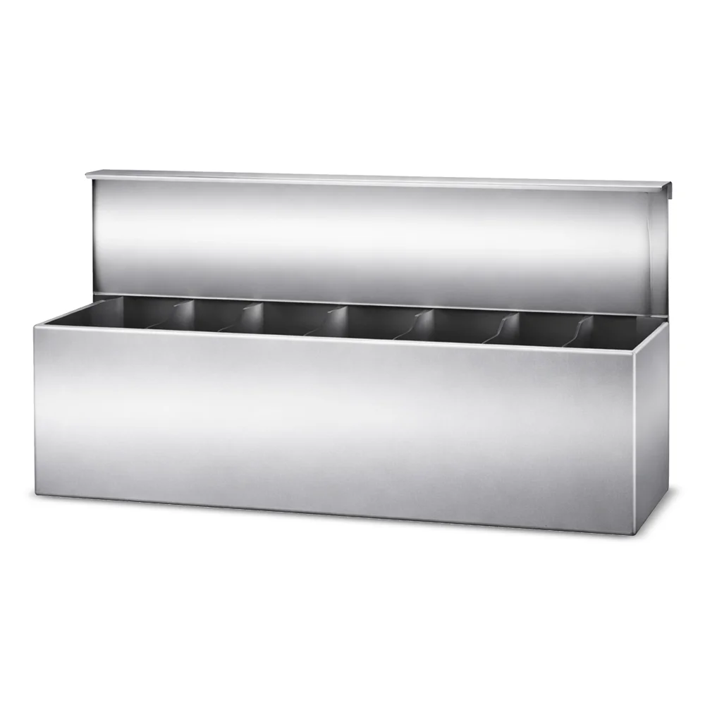 Speed Rail Stainless Steel Bar Organizer 130 × 12 cm (L × W)