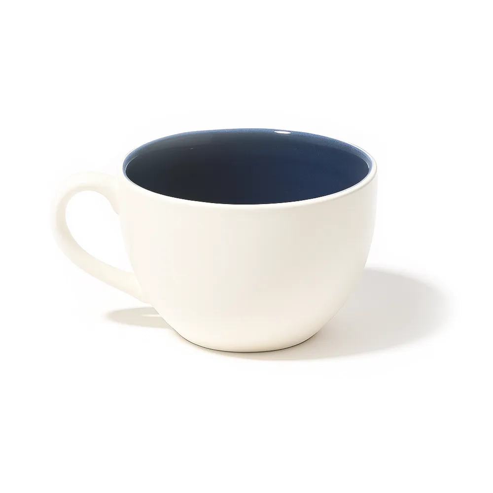 Don Bellini, Porcelain Cup, 8.5oz Capacity, White