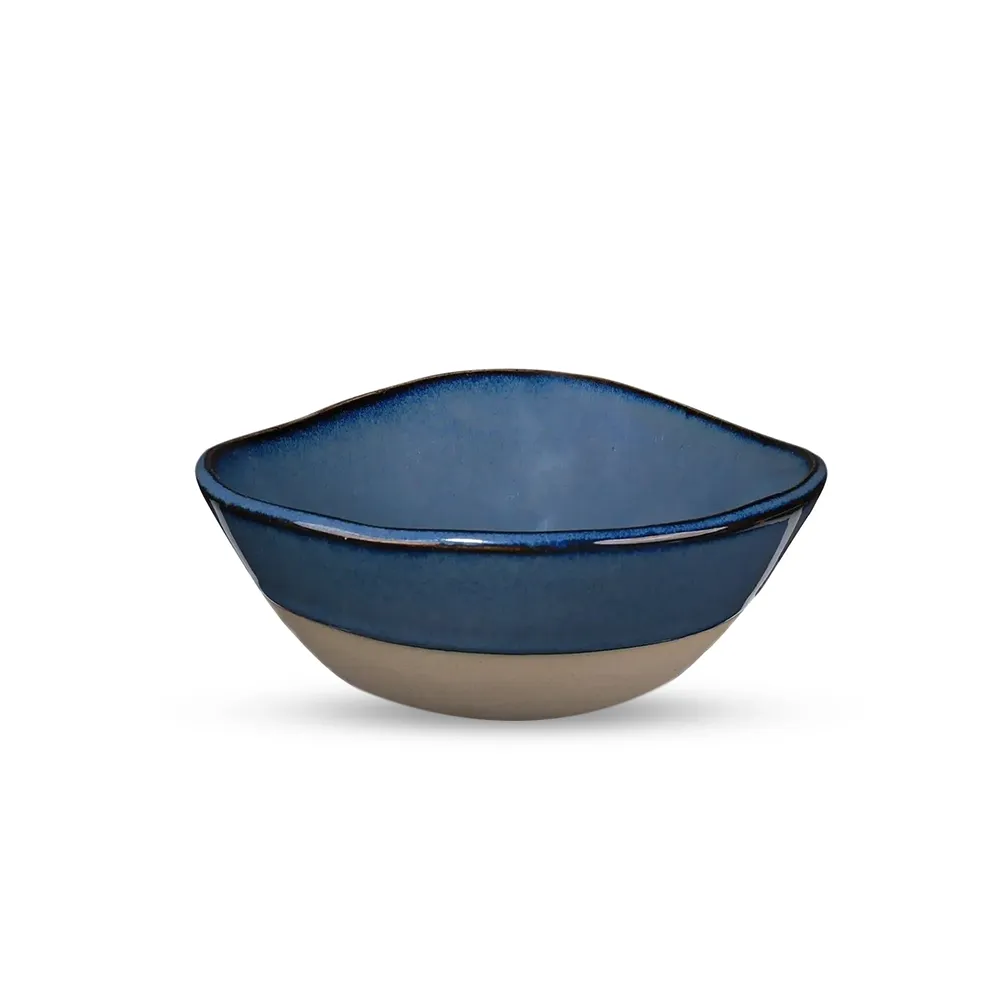 Don Bellini, Porcelain Bowl, 15.5 cm Diameter, Blue