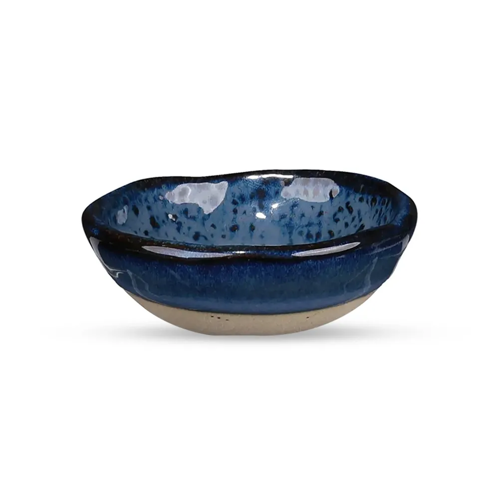 Don Bellini, Sauce Dish, Blue Porcelain, 8 cm Diameter