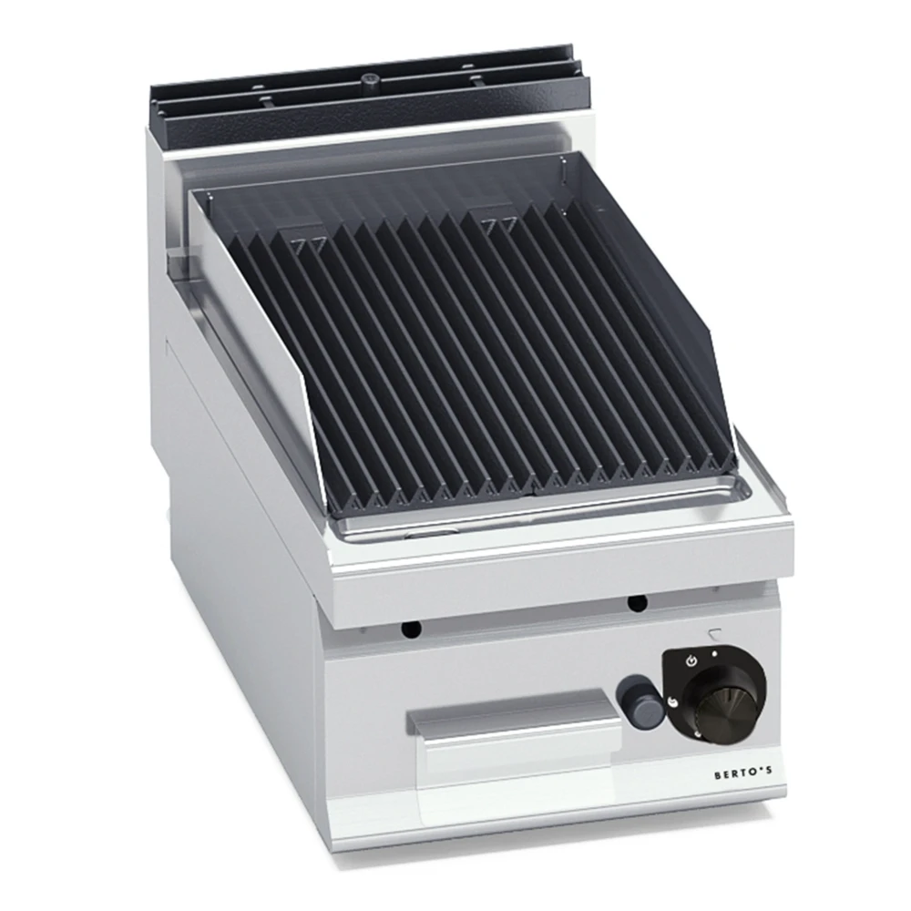 Bertos, Lava Stone Grill, LPG/Natural Gas, Countertop, 7KW