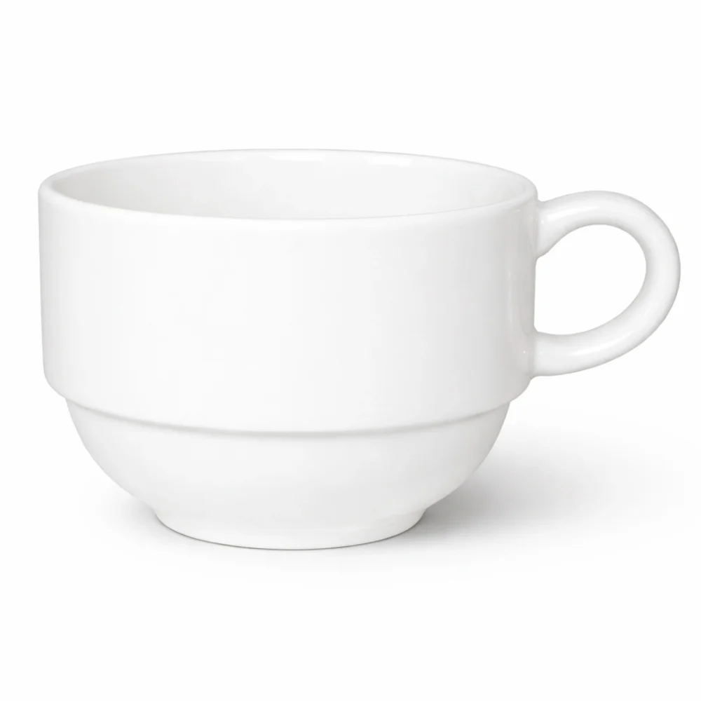 Stacking Cup White 10cl / 3.5oz Delta