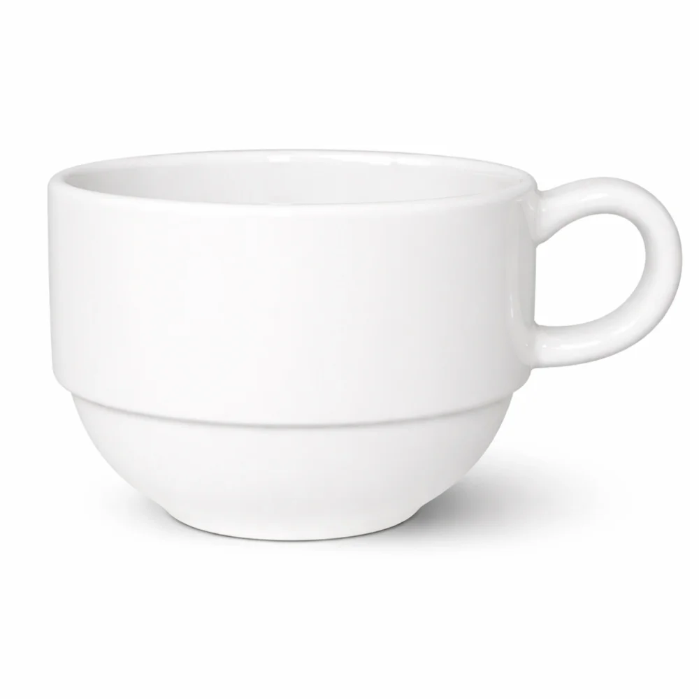 Stacking Cup White 28cl / 9.5oz Delta