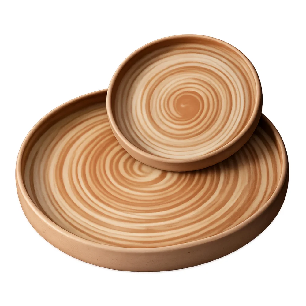 Walled Salad Plate 20cm Desert