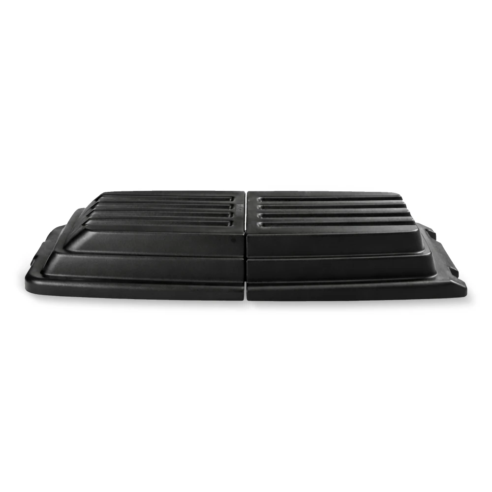 Rubbermaid, Lid For Tilt Truck, Black