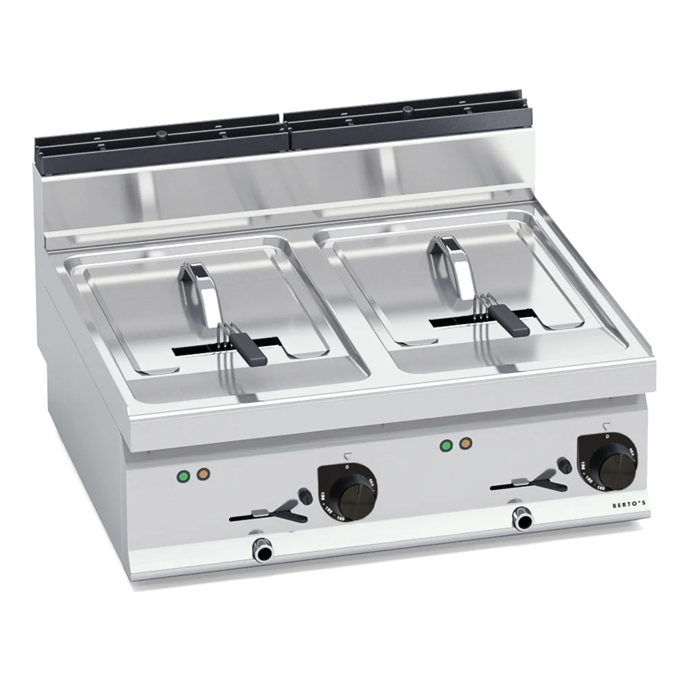 Bertos, Fryer, 10+10 L, 2 Baskets, Electric, 6 kW
