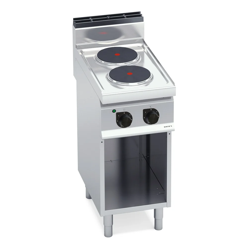 Bertos, Cooking Range, 2 Plates, 5.2 kW