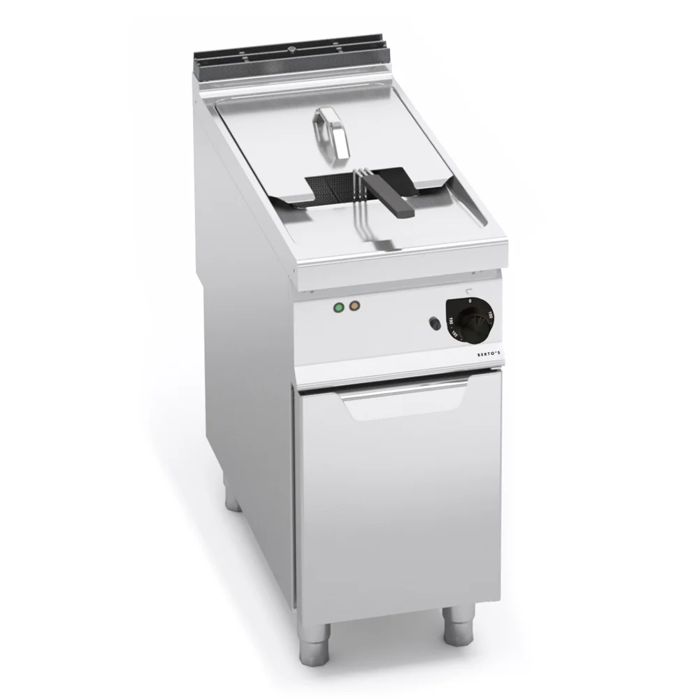 Bertos, Fryer with Cabinet, 22 L, 1 Basket, Electric, 18 kW