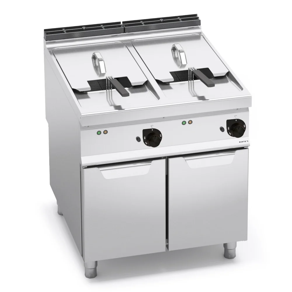 Bertos, Fryer with Cabinet, 22+22 L, 2 Baskets, Electric, 36 kW