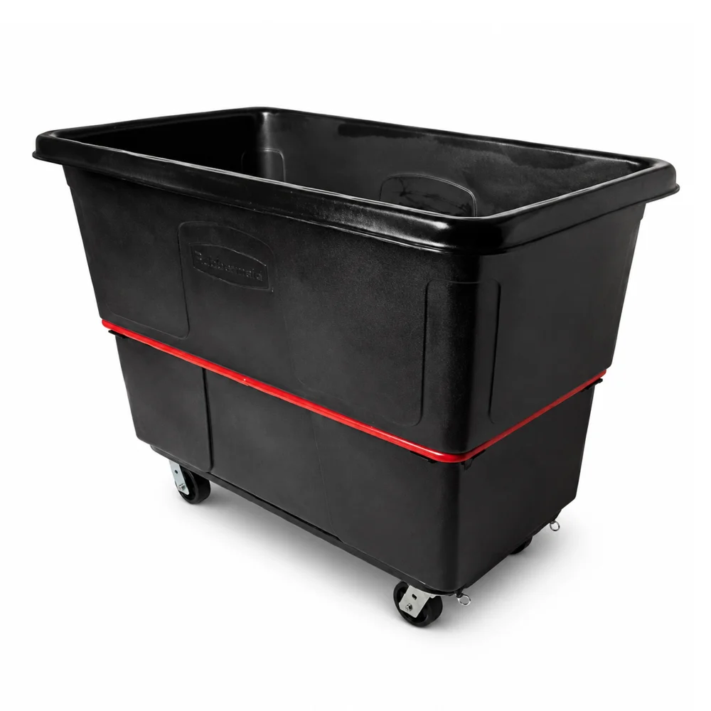 Rubbermaid Heavy Duty Utility Truck 27 Cu Ft With 5-Inch Corner Casters