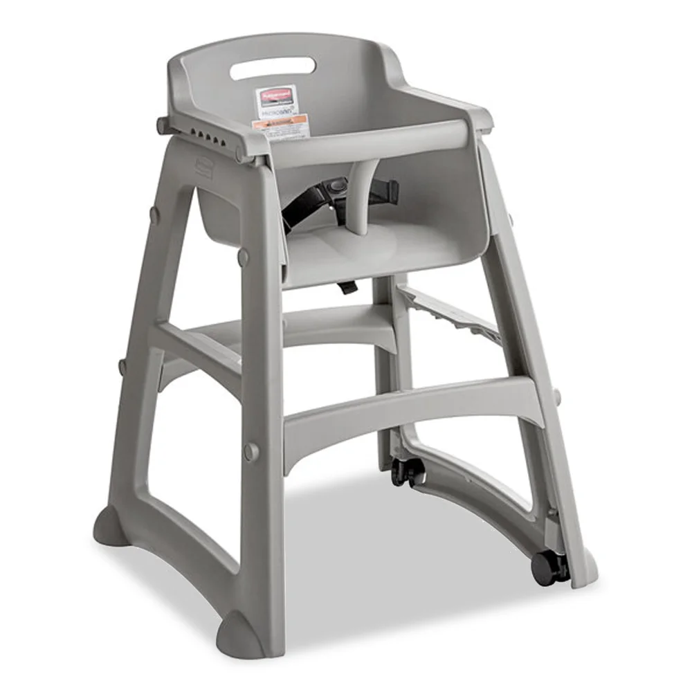 Rubbermaid, Platinum, High Chair with Wheels