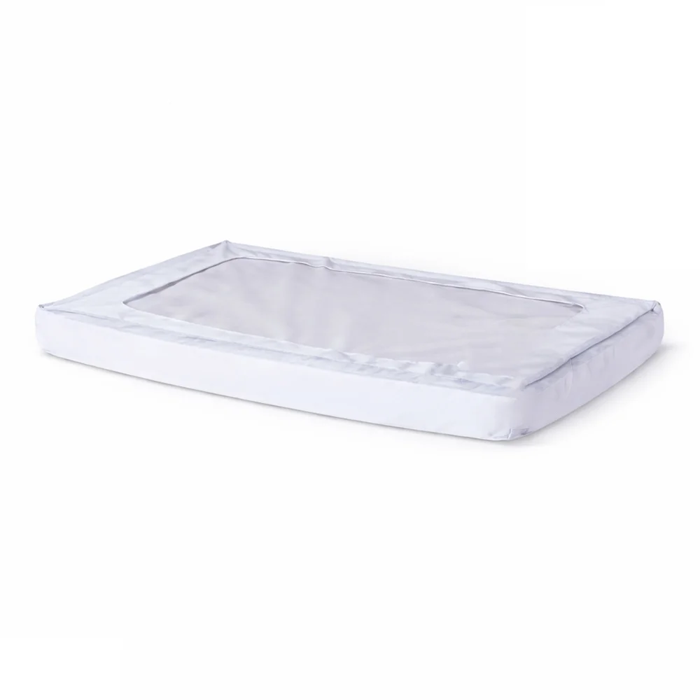 Safefit FS-NF-WH-06  Zippered White Sheet For Compact Cribs - Pack of 6 - Foundations USA