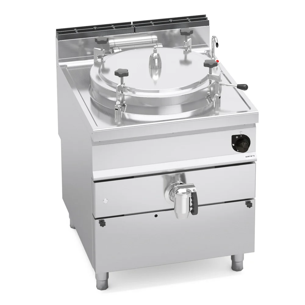Bertos, Boiling Pan with Direct Heating, Gas, Freestanding, 100L, 20.9KW