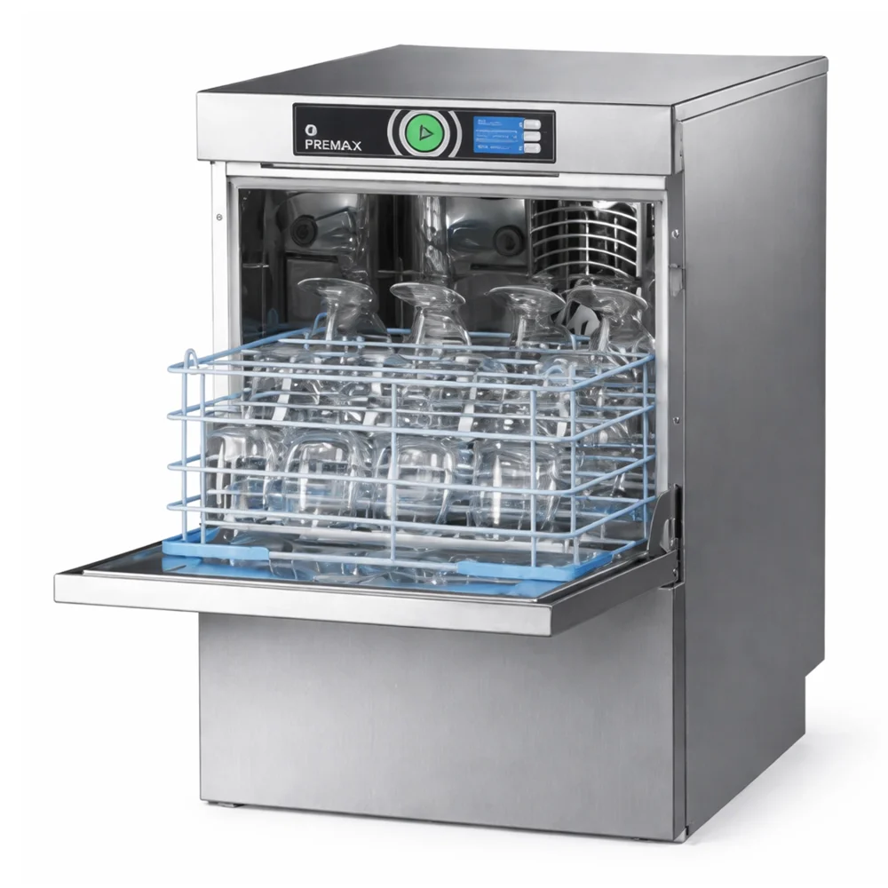 Hobart, Glasswasher, 2 Wash Cycles, 8 L Tank, 48 Racks/hr, 4.6 kW