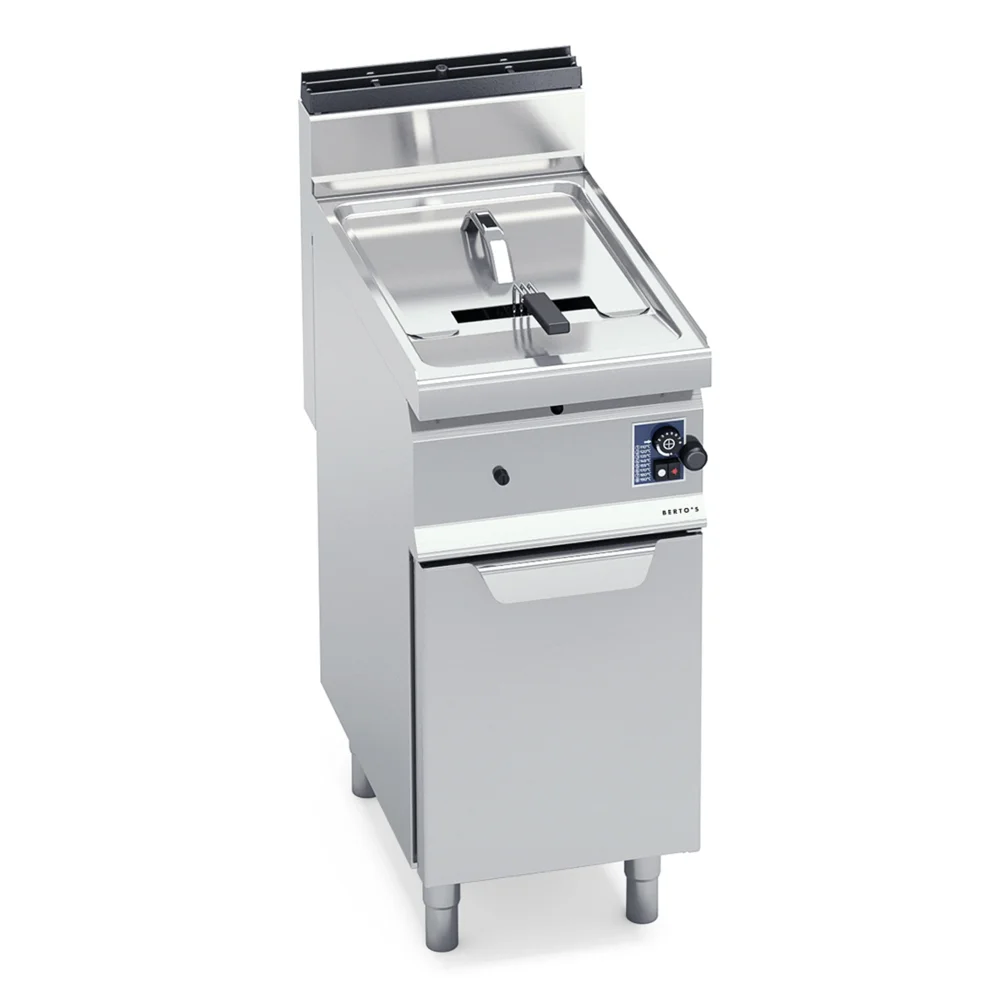 Bertos, Fryer with Cabinet, 10 L, 1 Basket, Gas, 6.9 kW