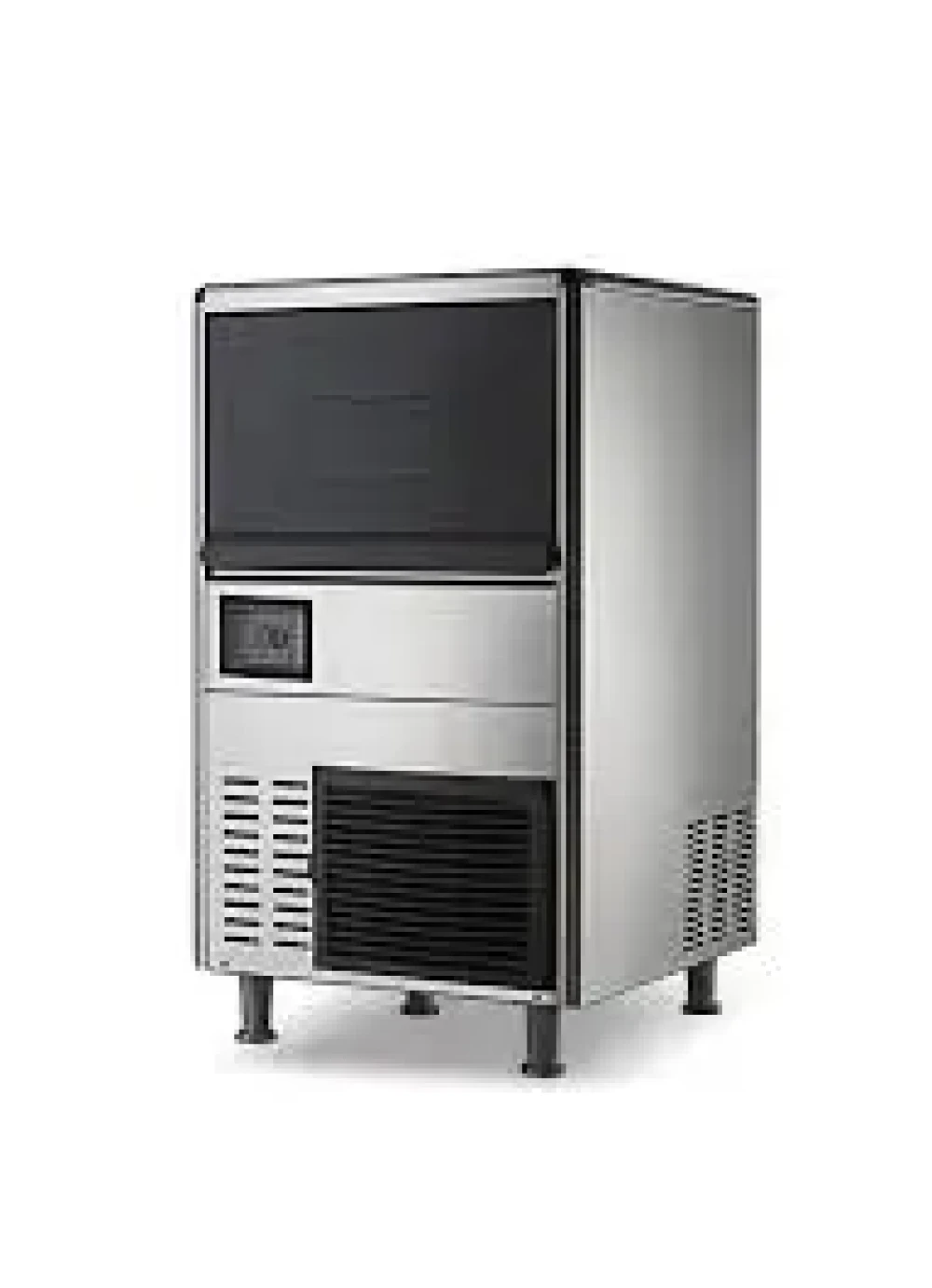 Nugget Ice Maker, 120 Kg/24h, 50 kg Storage, 65 x 64 x 105 (W x D x H) cm