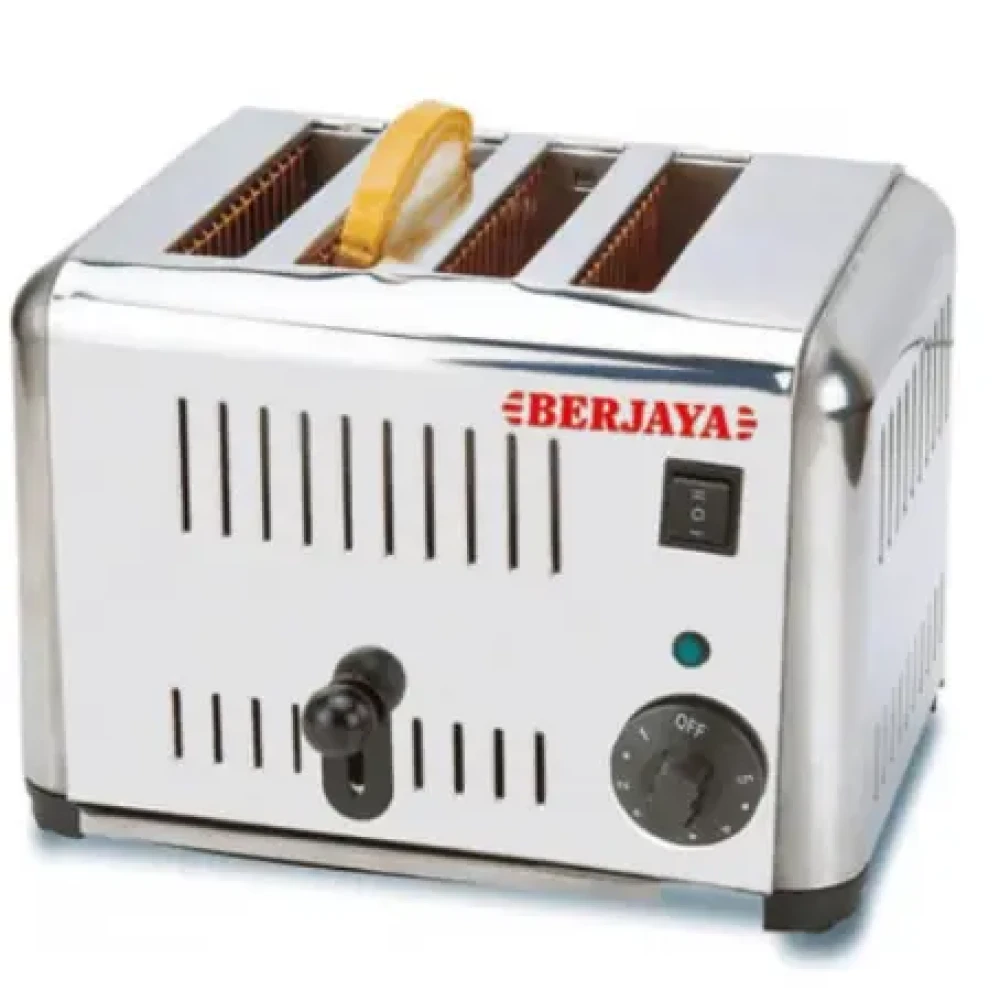 Berjaya Electric Toaster 4 Slice Capacity, 1800W, 30 x 23 x 22 cm (W x D x H)