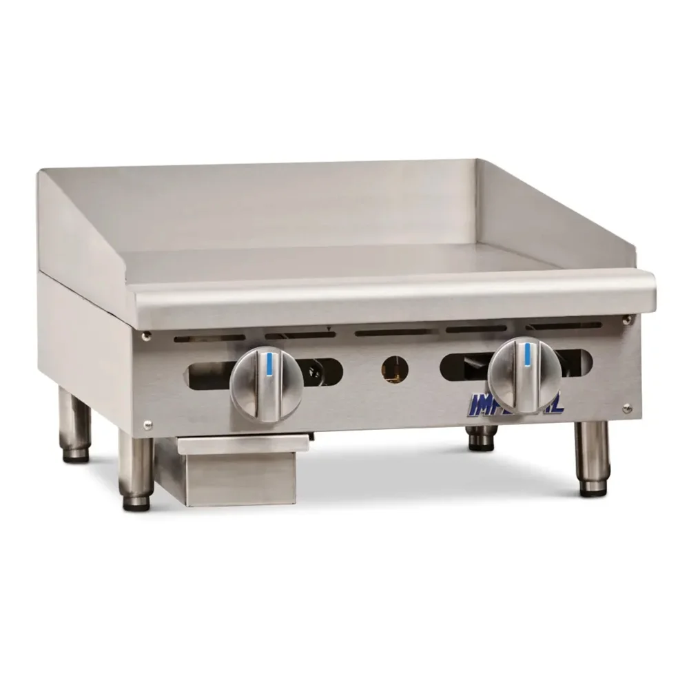 Imperial Gas Griddle Countertop 24 Inch 60,000 BTU