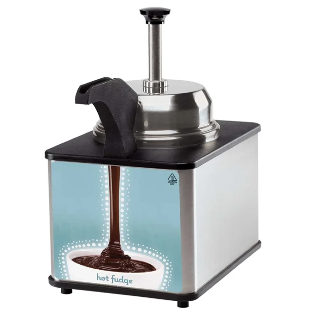 Server Commercial Topping Warmer, 2.8L Stainless Steel Jar, 230V, 517W, 22.7 x 39.4 x 39.2 cm (W x D x H)