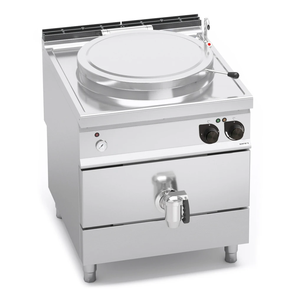 Bertos, Boiling Pan with Indirect Heating, Electric, Freestanding, 150L, 18KW